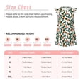 thumbnail image 3 of Vsdgher Cactus pour Filles Chemises de Nuit Manches Courtes à Volants Robe de Nuit Pyjama pour Fête Pyjama-TTG, 3 of 6