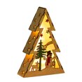 thumbnail image 1 of Noche De Madera Forma De Árbol De Navidad Adornos De Escritorio Luminosos Decoraciones De Navidad Led Speravity HA043957-02, 1 of 6