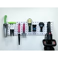 thumbnail image 3 of Triton Products® White Garden Storage Kit with (1) 31.5 In. x 9 In. 18 Gauge Steel Square Hole Pegboard and 8 pc LocHook Assortment, 3 of 6