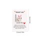 thumbnail image 3 of Decoraciones de Pascua, adornos de Pascua, regalos de Pascua, tarjetas de bolsillo con conejito de ánimo en inglés, tarjetas decorativas de escritorio con bendiciones inspiradoras y mensajes cariñosos, 3 of 6