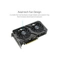 thumbnail image 3 of ASUS Dual GeForce RTX 4060 Ti EVO OC Edition 16GB GDDR6 (PCIe 4.0, 16GB GDDR6, DLSS 3, HDMI 2.1a, DisplayPort 1.4a, 2.5-slot design, Axial-tech fan design, 0dB technology) DUAL-RTX4060TI-O16G-EVO, 3 of 10