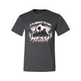 thumbnail image 2 of Wild Bobby It's About To Get Miami Soccer Skyline Sports Men Tee, Heather Black, X-Large, 2 of 5