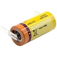 thumbnail image 4 of 6x OmniCel ER14335 3.6V 1.65Ah 2/3AA Lithium Battery w/ Tabs Utility Telematics, 4 of 7