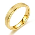 thumbnail image 1 of Anillo de acero de titanio esmerilado de estilo europeo y americano de moda para mujer, anillo de pareja de moda de estilo coreano, joyería de mano para hombre, 1 of 6