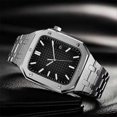 thumbnail image 5 of Compatible with Apple Watch Series 8 / 7 45mm stainless steel band + drop-proof protective case, 5 of 5