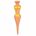 thumbnail image 5 of 10 Pieces Funny Golf Tees Lady Bikini Girl Golf Tees, 76 mm (3 Inches) Plastic Pin-Up Golf Tees, Women's Home Golf Tees for Training Golf Accessories Random Colors, 5 of 5