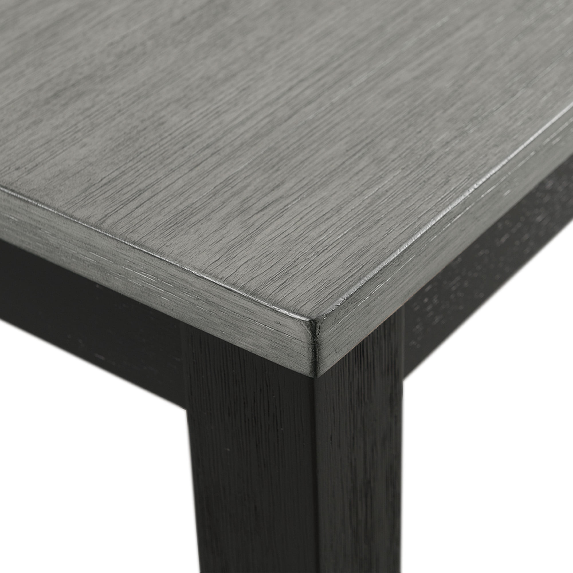 Picket House Furnishings Kona Gray 5-Piece Counter Height Dining Set-Table & Four Chairs