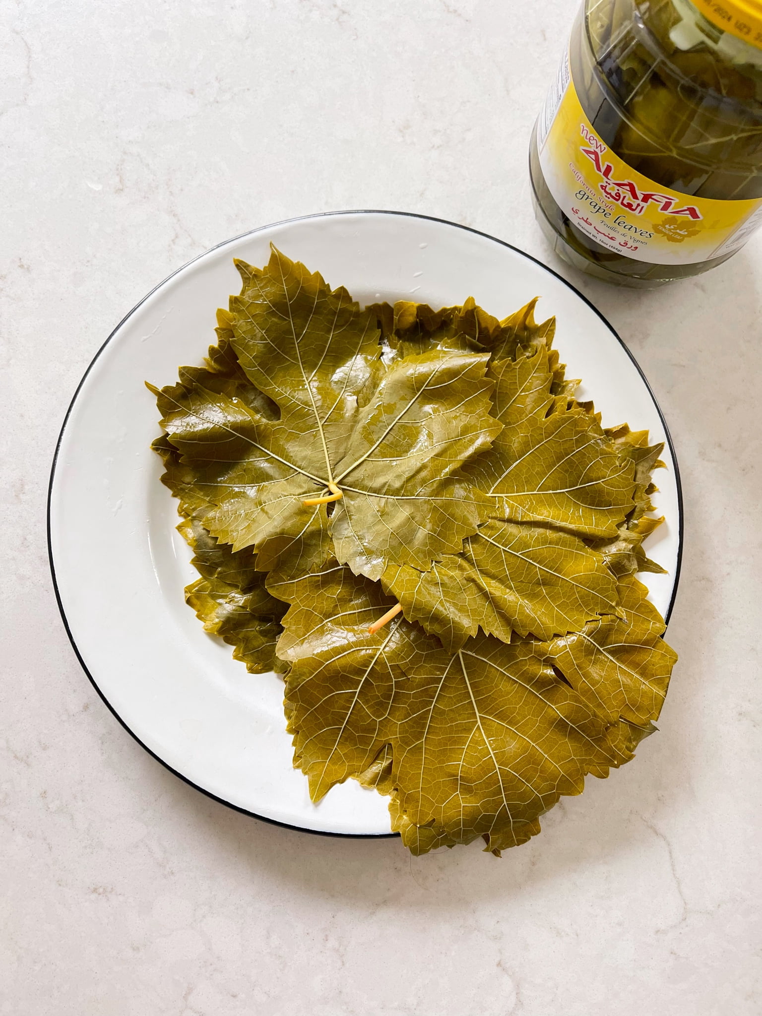 (2 pack) Ziyad Al Afia Grape Leaves 16 Oz Jar