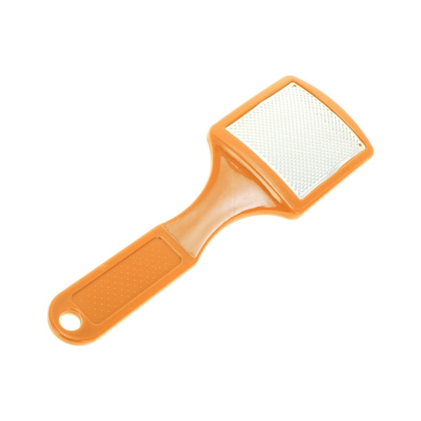 Raspador de pies reutilizable en forma de espátula de 1 Pc Naranja