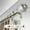 Light Gold, variant on Central Design 100-09-283 1 in. Ron Curtain Rod with 28 to 48 in. Extension, Light Gold