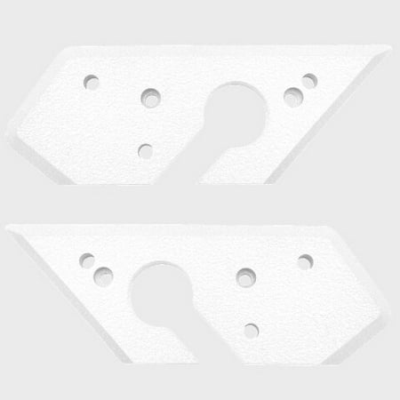 Malibu Boat GX Tower Inner Top Plates | White Textured (Set of 2)