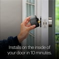 thumbnail image 3 of August Home AUG-SL05-KY2-G01 WiFi Smart Lock plus Smart Keypad, Matte Black, 3 of 3