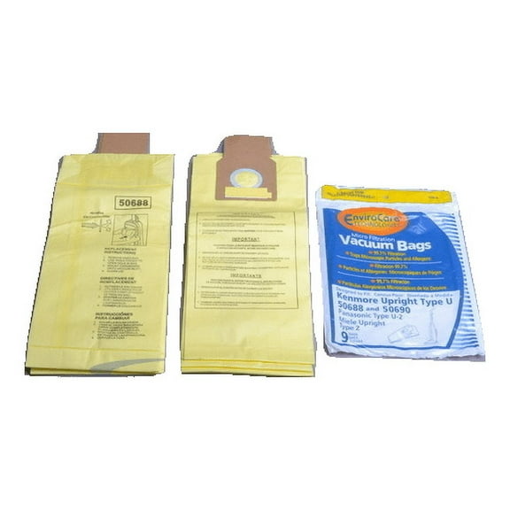 Kenmore 50688 Upright Paper Bags 9 Pk Generic Part 159-9