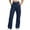 Navy, variant on Fozruso Girls High Waisted Uniform Pants Girls Solid Color Jogger Pants For Kids Comfortable Athletic Casual Wear Soft Elastic Waist Tracksuit Bottoms For Toddler Girls Sizes 4-5 Years