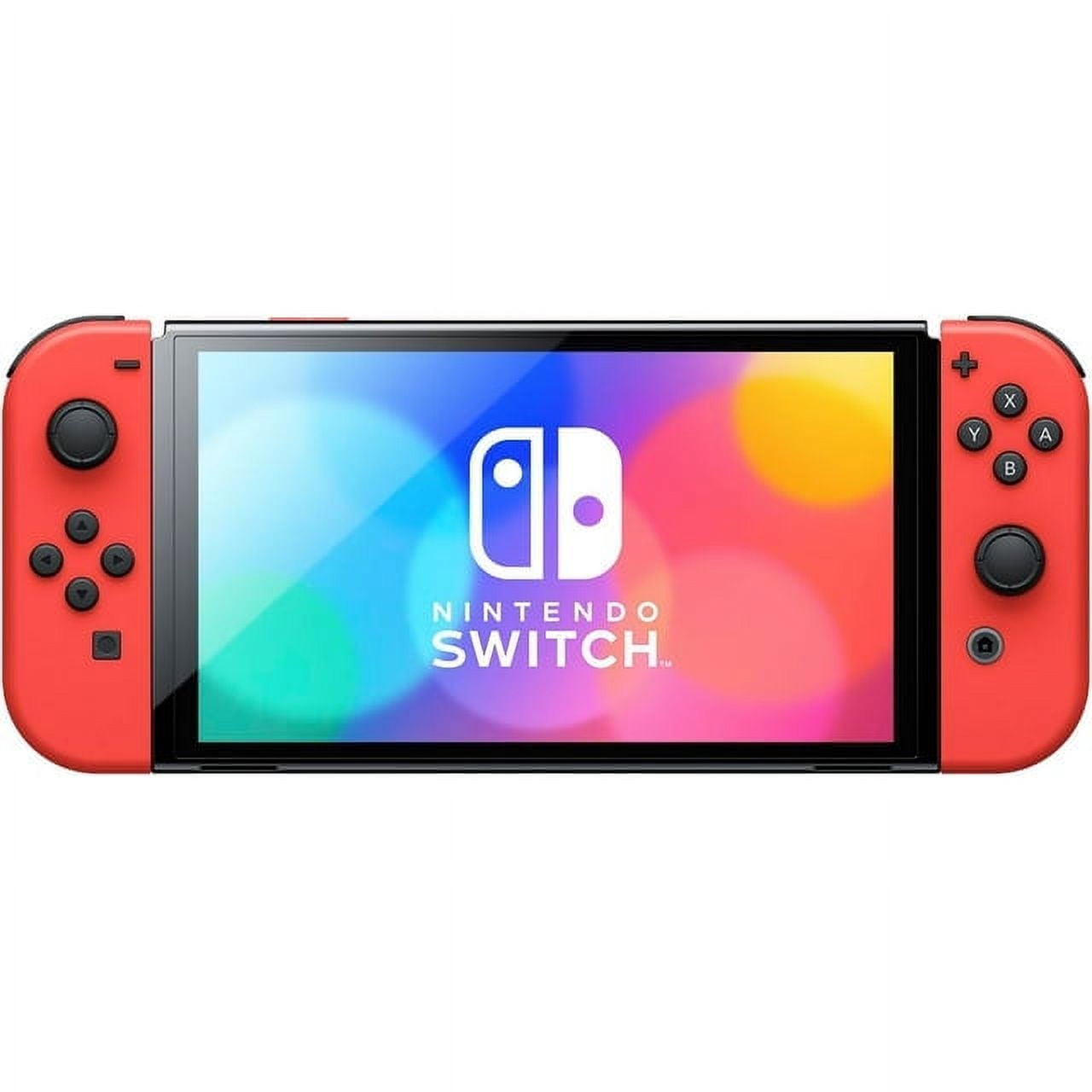 Nintendo Switch OLED Model w/ Neon Red & Neon Blue Joy-Con Console -  International Spec (Functional in US) NEW