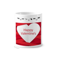 thumbnail image 1 of Taza de cepillo de dientes Unbranded Feliz día de San Valentín rayas rojas, 1 of 3