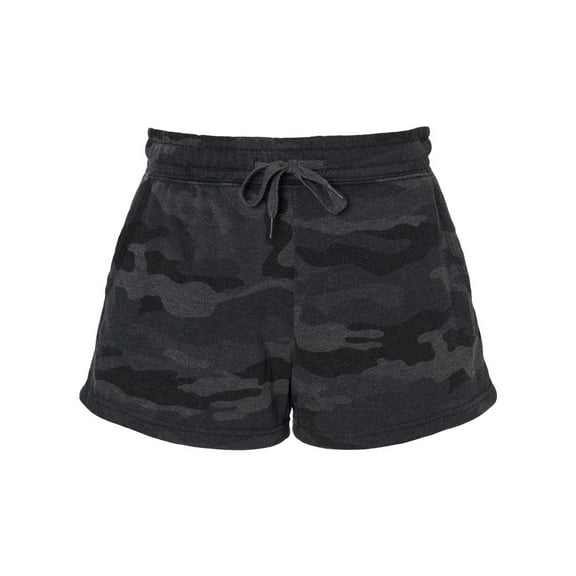 Independent Trading Co. Womens Lightweight California Wave Wash Sweatshorts