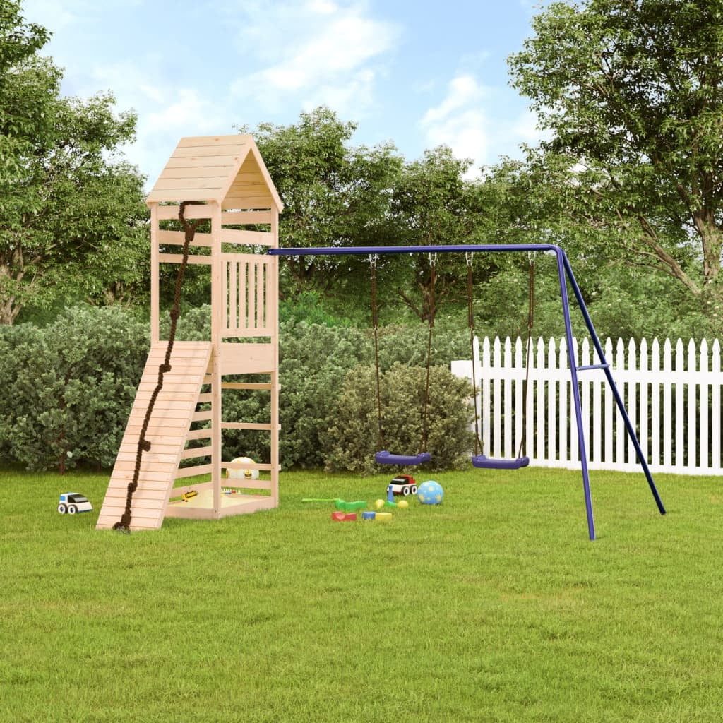 KidKraft Skyway Resort Wooden Outdoor Swing Set - Walmart.com