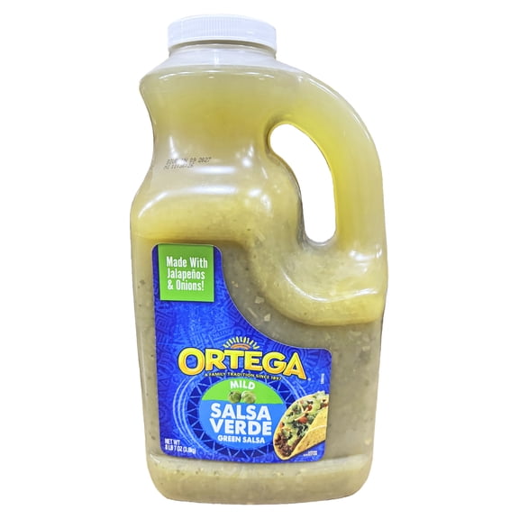 Ortega Mild Green Salsa | Salsa Verde | Jalapeno | 135 oz.