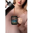 thumbnail image 2 of Mirrored Nurse Word, Nurses Week, Black 15oz Ceramic Mug, 2 of 5