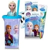 Disney Frozen Merchandise Bundle Frozen Activity Set - Frozen Tumbler with Straw,Frozen Coloring Book,Frozen Stickers,and More (Disney Frozen Party Supplies)
