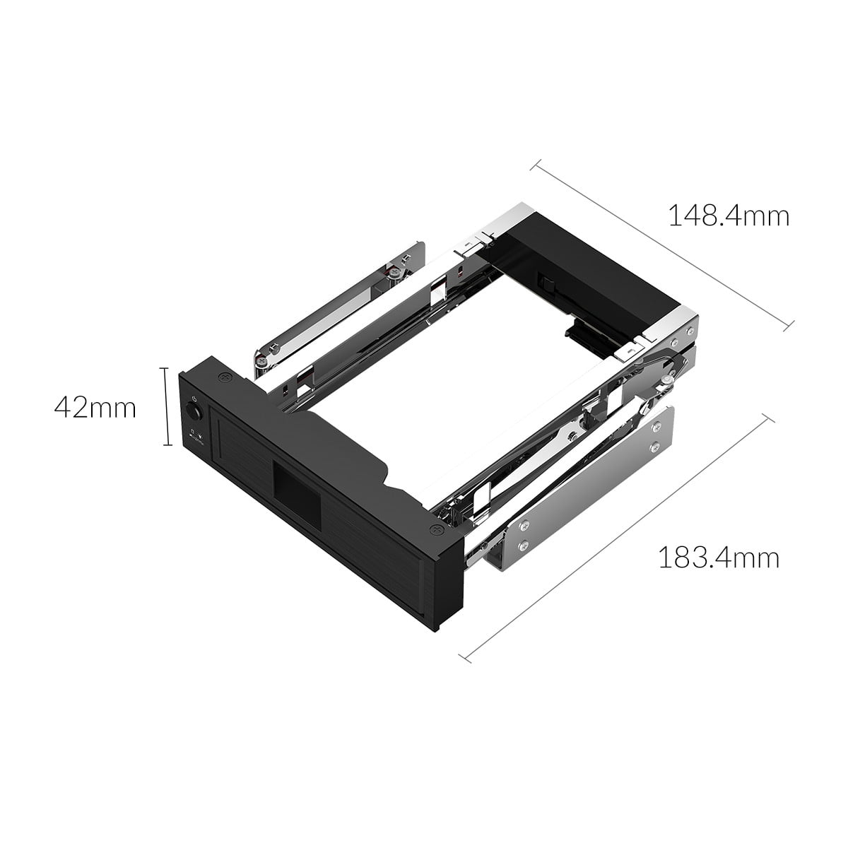 ORICO 3.5 inch SSD/HDD Internal Tray Mounting Bracket with 2.5" to 3.5" Internal Hard Drive Adapter for 7 / 9.5 / 12.5mm 2.5 inch HDD / SSD