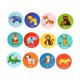 thumbnail image 2 of Rompecabezas de animales para combinar, juegos preescolares, regalo de desarrollo resistente Animal del bosque, 2 of 9