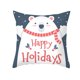 thumbnail image 1 of Funda de almohada de Navidad muñeco sin rostro enano gnomo duende celosía árbol de Navidad copo de nieve piel de melocotón impreso sofá funda de almohada Wmkox8yii HFSH4065, 1 of 1