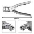 thumbnail image 3 of Teissuly Grommet Pliers Kit 30 Metal Eyelets Grommet Tool and pliers, 3 of 9
