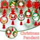 thumbnail image 1 of Colgante de Navidad Ganfancp Papá Noel Decoración Del Árbol de Navidad Liquidación 1 Juego de Colgantes (6) Piezas, 1 of 2