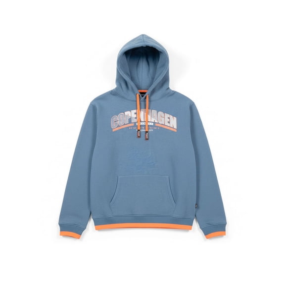 Sudadera Quarry para Hombre Hoodie Estampada Premium Azul Talla G
