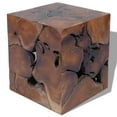 thumbnail image 5 of Small Wooden Stool Inlife Side Table Solid Teak Wood, 5 of 8