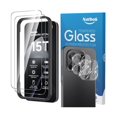 thumbnail image 1 of Chenchen Tempered Glass for Xiaomi 15T Pro Screen Protector, 2+2 Pack Screen & Camera Lens Protector 9H Hardness Anti-Fingerprints No Bubbles Phone Film for Xiaomi 15T Pro with Easy Installation Tools, 1 of 1