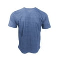 thumbnail image 3 of Yuncity Mens Shirt Summer Round Neck Short Sleeve Home Leisure Sports Tshirts For Men M, 3 of 8