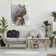 thumbnail image 3 of Stupell Industries Horned Owl Perched Animals & Insects Painting Gallery Wrapped Canvas Print Wall Art, 36 x 48, 3 of 8
