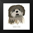 thumbnail image 2 of Torres, Melanie 20x20 Black Modern Framed Museum Art Print Titled - Shih Tzu, 2 of 5