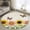 Beige, variant on Round Area Rugs Collection 4 Ft, Summer Floral Non-Slip Residential Carpet, Watercolor Sumflowers Butterfly Botanical Beige Indoor Crawling Mats Runner Rugs for Living Room/Dining Room/Bedroom