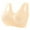 08#Complexion, variant on Daisy Bras for Older Women Front Closure No Underwire Supportive Bras Plus Size Push Up Bras Breathable Cotton Bras Pink 42