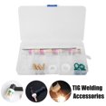 thumbnail image 4 of TIG Torch Parts, TIG Welding Kit, Slotted Small Mesh Connector, For TIG Welding WP17/18/26 TIG 30PCS, 4 of 8