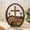 Brown, variant on He Is Risen Easter Decor, He is Risen Wooden Egg, Christian Easter Decor, Religious Farmhouse Spring Home Decoration, Christian Religiouss Easterr Decorations