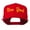 Red, variant on US Eastern State New York Embroidered Snapback Cap - Spruce OSFM