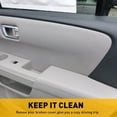 thumbnail image 3 of Leather Cover Fit for Honda Pilot 09-13 Armrest Synthethic (Rear Door Panel Armrest Cover, Gray), 3 of 10