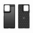 thumbnail image 3 of PANDACO Black Brushed Metal Case for Motorola Moto G 2025, 3 of 5