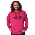 thumbnail image 5 of I Dream About Naps Lazy Day Hoodie Sweatshirt Women Men Brisco Brands M, 5 of 6