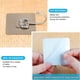 thumbnail image 2 of Self Adhesive Hooks- Large Hooks 33 Lb (max) Wall Hooks Heavy Duty ,stick On Hooks, Stainless Steel Adhesive Hooks, Sticky Hooks Hanging For Bathroom, 2 of 5