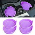 thumbnail image 2 of relayinert Non-toxic Car Coasters Thick Insulation Absorbs Water Quickly Easy To Clean Car Interior Accessories grey, 2 of 6