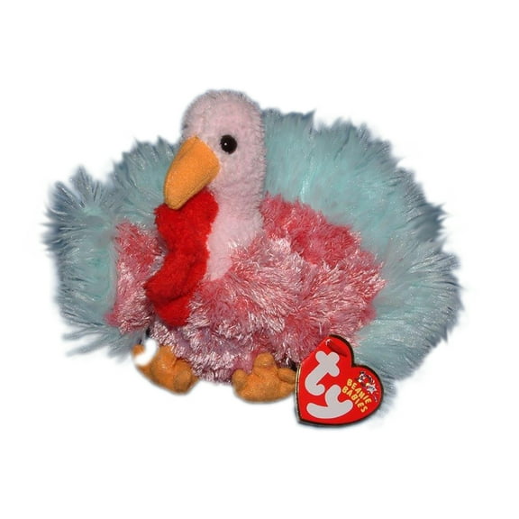 Ty Beanie Baby: Tom-e Turkey | Stuffed Animal | MWMT's