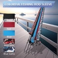 thumbnail image 7 of Neoprene Fishing Rod Sleeve for Casting, Trolling, Spinning Rods - Lightproof Fishing Pole Sock for Storage & Transportation (Black, 65in), 7 of 7