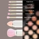 thumbnail image 4 of Juego de 8 brochas de maquillaje portátiles para viajes, brochas en ángulo, brochas para sombras de ojos, esponjas de belleza, brochas para mezclar bases y labios, 4 of 6