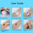 thumbnail image 3 of Body Paint Pen,  Marker Safe Temporary Bright Colors 6x0.5ml  for Festival, 3 of 7